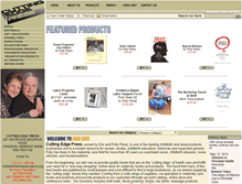 Tablet Screenshot of cuttingedgepress.net